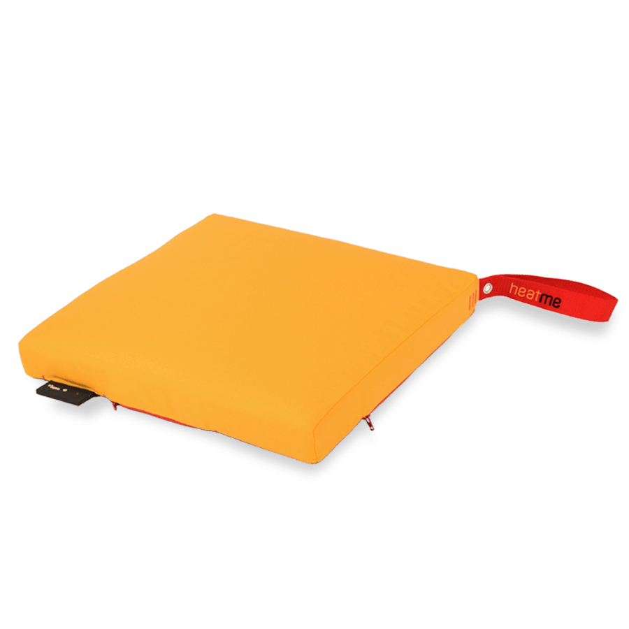 heatme classic Single Akku Heizkissen kabellos gelb