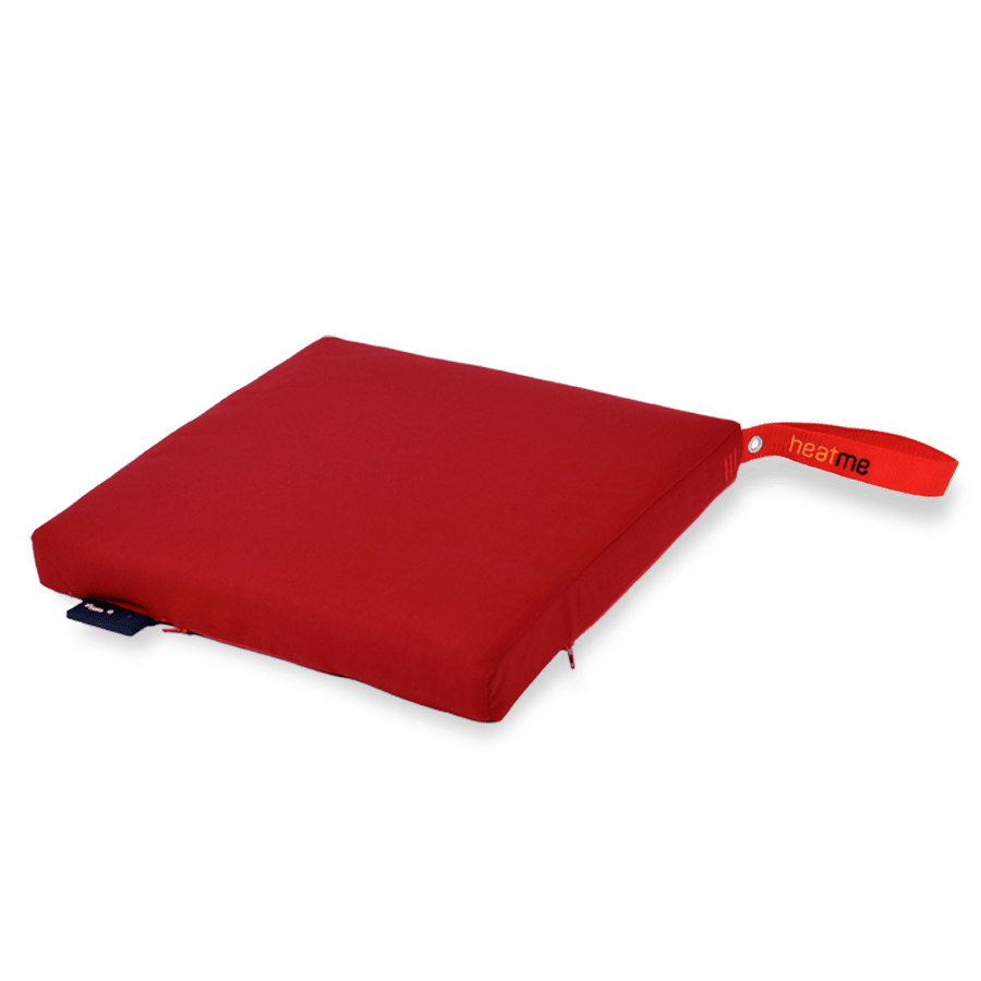 heatme classic Single Akku Heizkissen kabellos rot