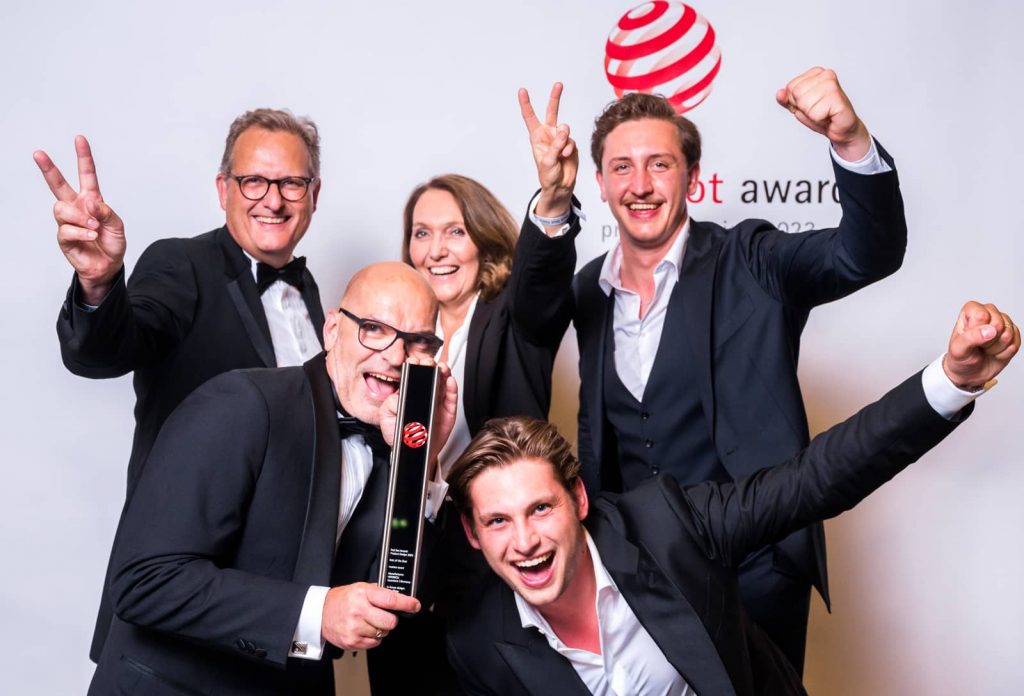 heatme RedDot Design Award - Winner Team